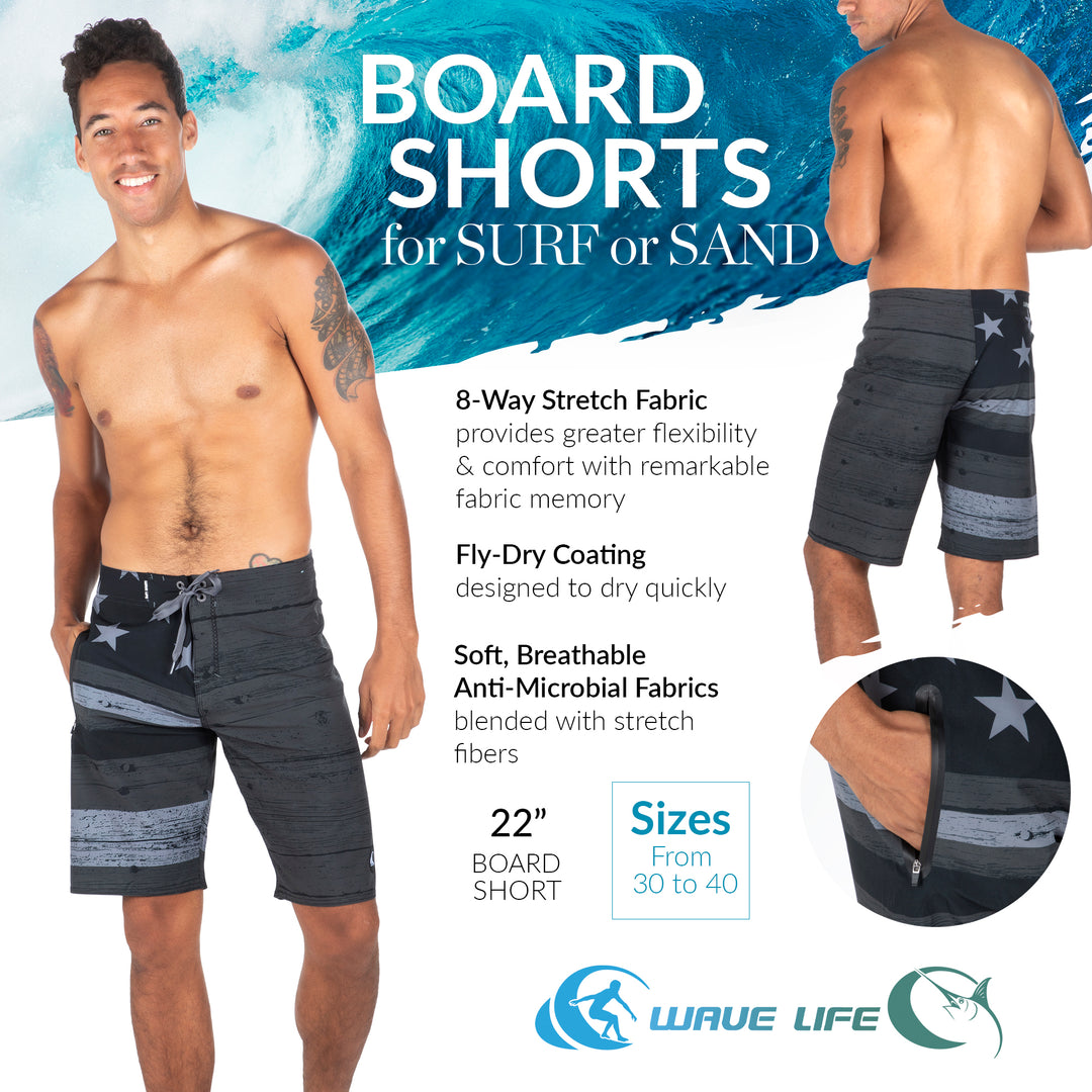 Custom Photo Swim Trunks For Men - Quick Dry Board Shorts With Personal Faces Print & Mesh Lining