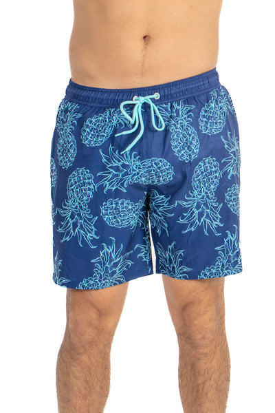 Pineapple Dream - 17" Compression Shorts - Wavelife