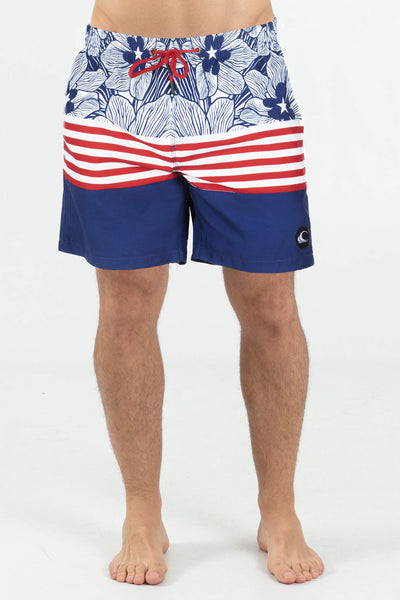 H2O Activated I Salute Elastic Waist Volley Short - Wavelife